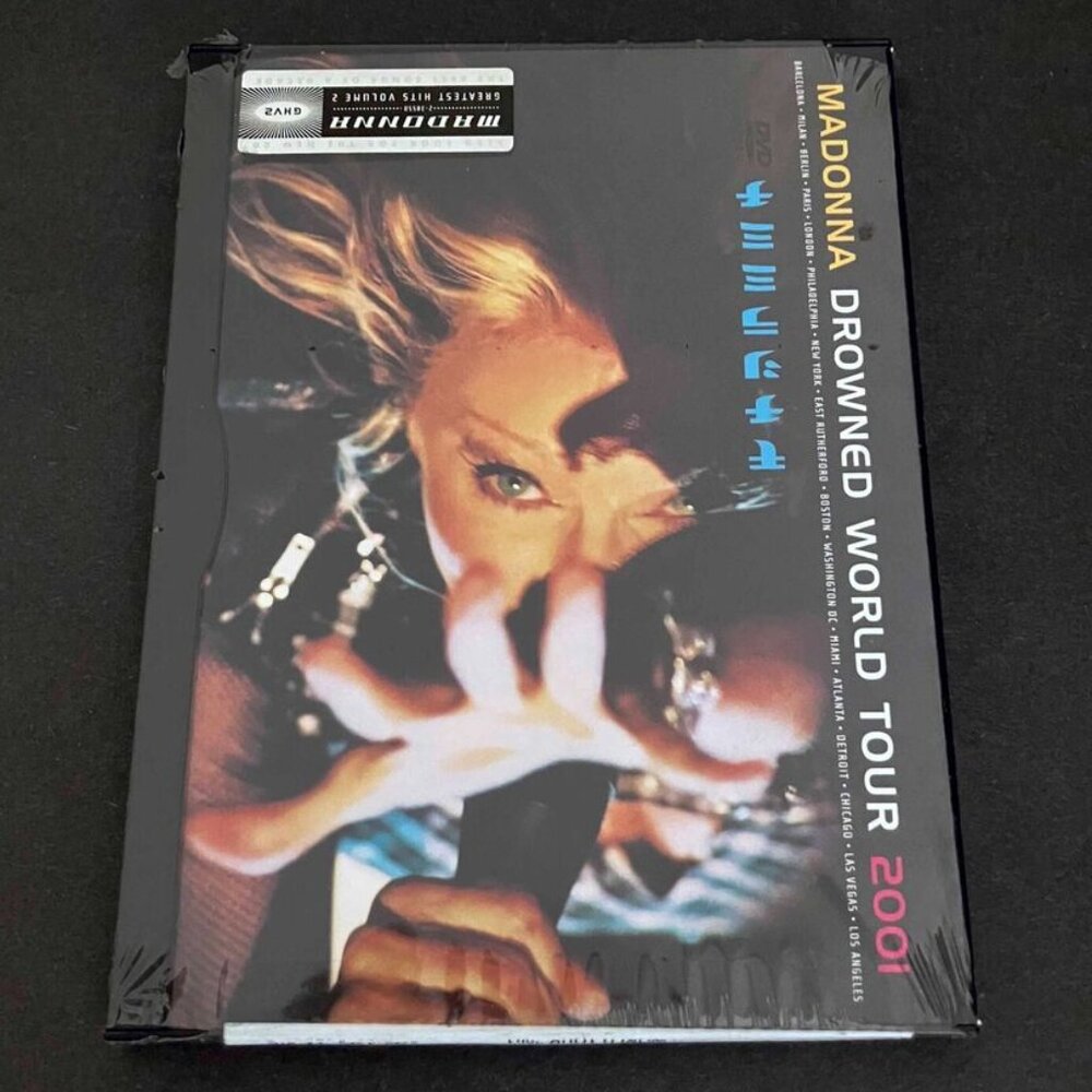 Madonna - The Drowned World Tour _DVD, 2001 _ Brand New & Sealed!
